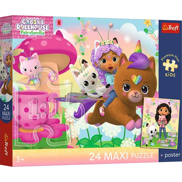 PUZZLE MAXI 24 PremPlus Kids Gabby na ratun..14389