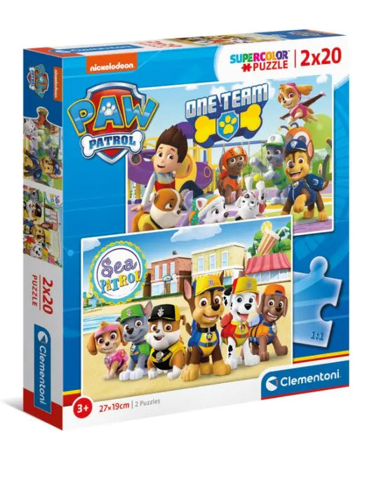 Psi patrol 2x20 el supercolor puzzle