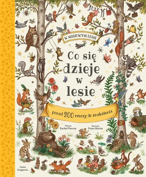 Książeczka - Co się dzieje w lesie