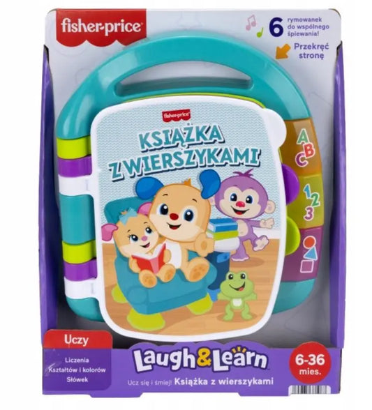 Fisher Price książeczka z wierszykami