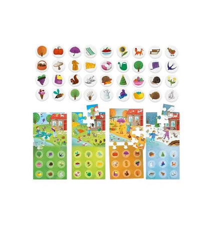 Puzzle co odnajdujesz w 4 porach roku