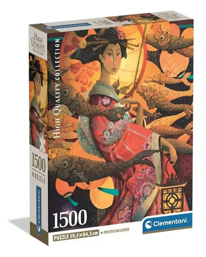 Puzzle 1500 Compact Koinobori Dance