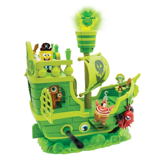 SPONGE BOB Latający Holender+6 figurek 73110 /2
