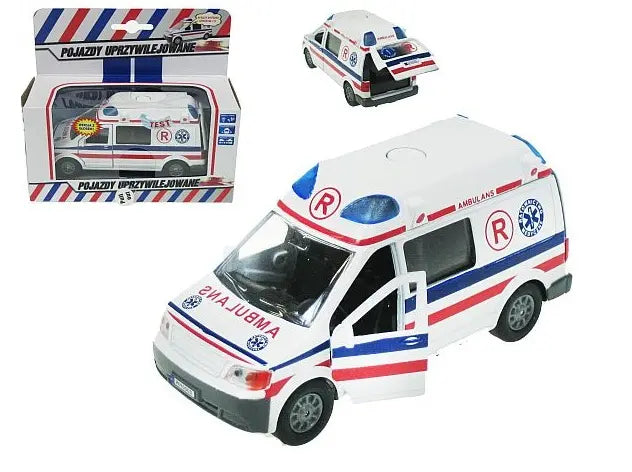 Van karetka pogotowia z gł. 14cm hkg076 96951