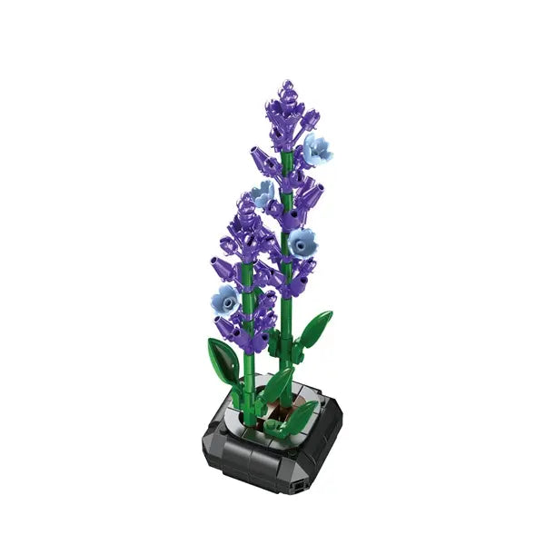 Klocki - Lawenda w doniczce 23 cm, 205 elementów