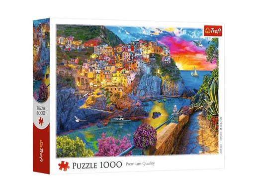 PUZZLE 1000 Wieczorny spacer po Cinque Terre 10982