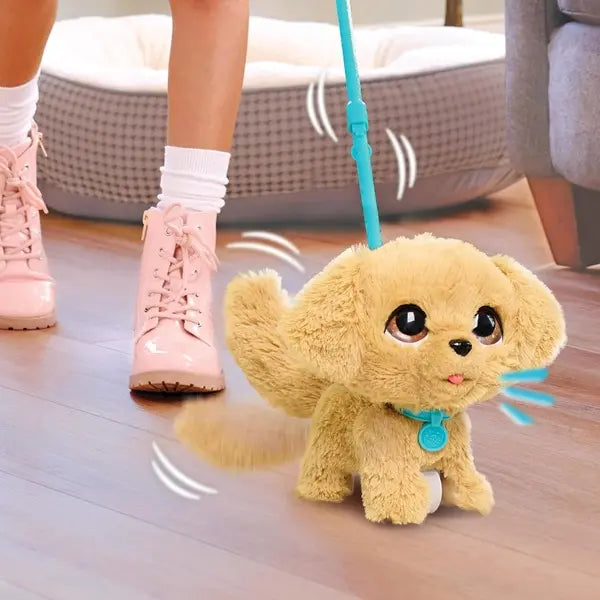 FurReal - Golden Retriever, chodzący na smyczy