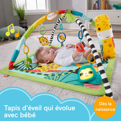 Fisher-price mata edukacyjna 3w1 las tropikalny
