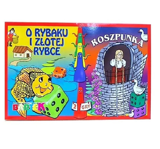 Dwie gry - Złota rybka/Roszpunka