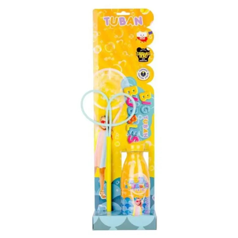 Tuban zestaw Obręcz Mini Motylek + płyn do baniek 400ml