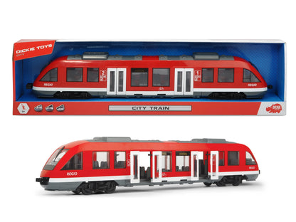 Dickie city train z otwieranymi drzwiami