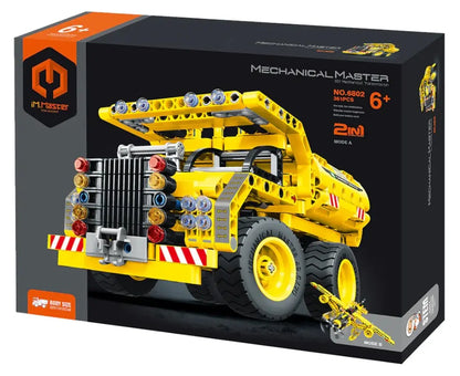 Immaster klocki transformująca wywrotka/szybowiec 2w1 361 elementów
