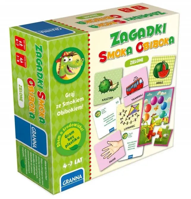 Zagadki Smoka Obiboka zielone