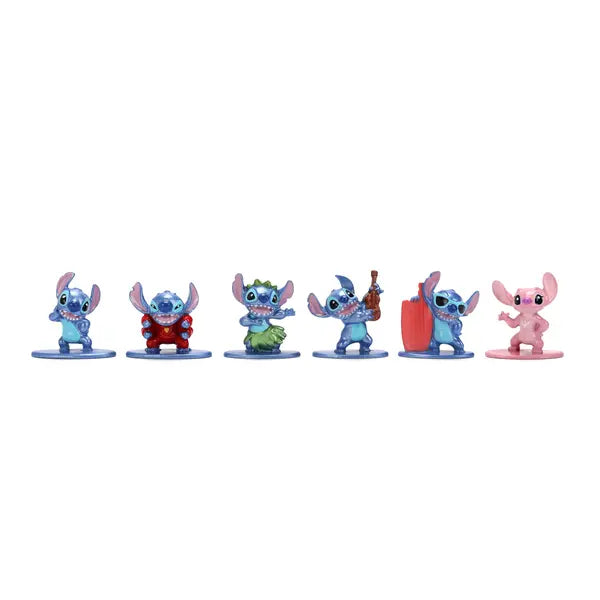 Stitch - metalowe figurki - 6pak