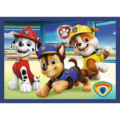 Puzzle Premium Plus Kids, Psi Patrol 4 x 88 el. Psia straż