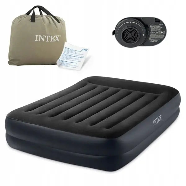 Materac pillow rest queen z wbudowaną pompką 220v