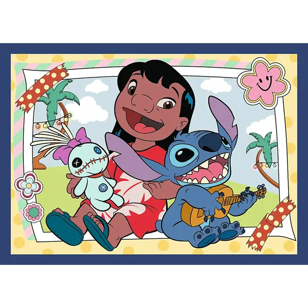 PUZZLE 4x88 PremPlus Kids Kosmiczny Stitch 34699