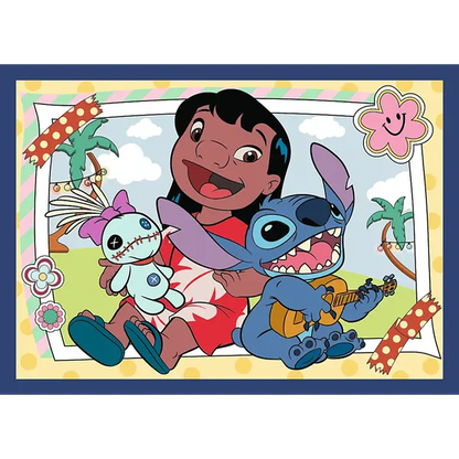 PUZZLE 4x88 PremPlus Kids Kosmiczny Stitch 34699