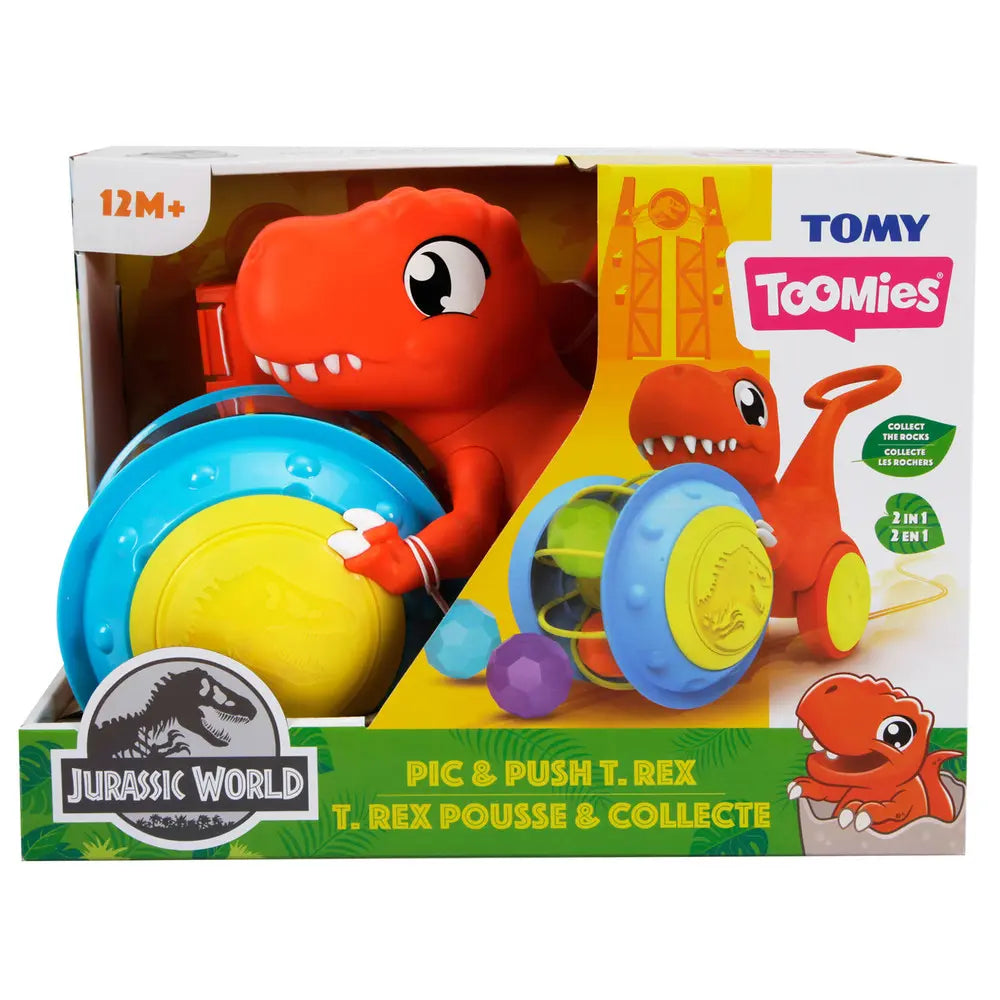 Tomy toomies t-rex zbieracz piłek