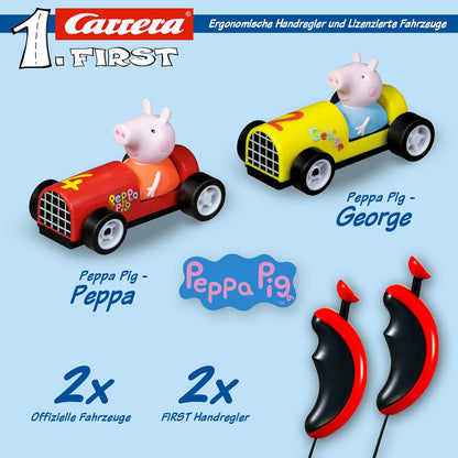 Carrera first 1 first tor peppa pig-kids gran prix 24m