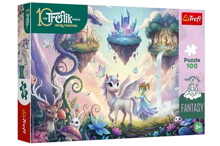 Puzzle 100el. Inspired By Fantasy - Magiczne światy