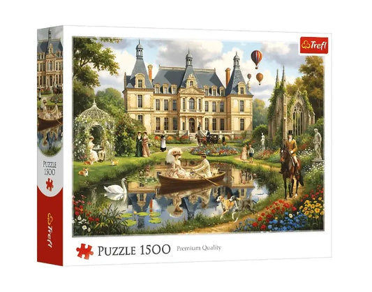 Puzzle 1500 elementów Pałac nad wodą