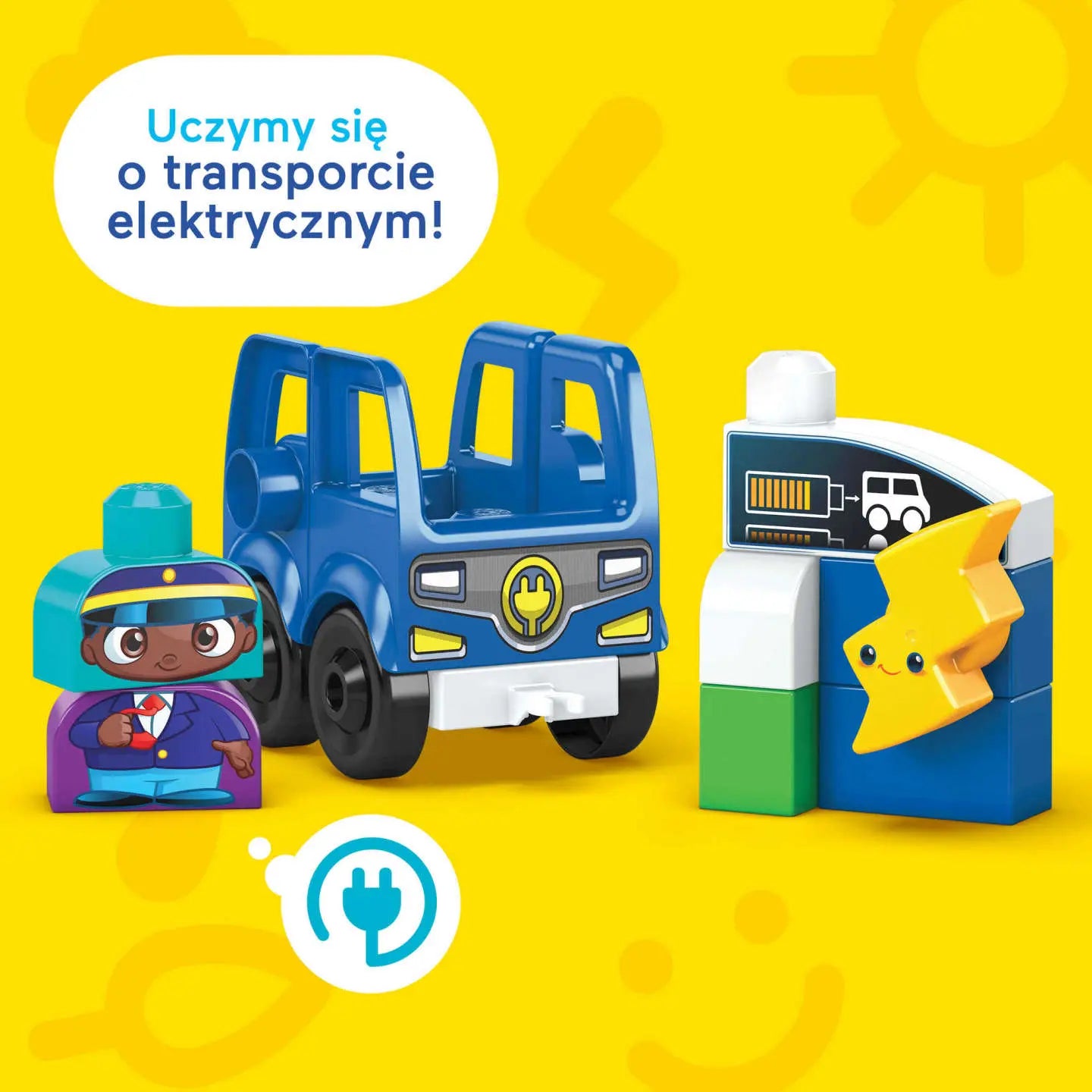 Fisher-price mega bloks autobus zestaw klocków eko