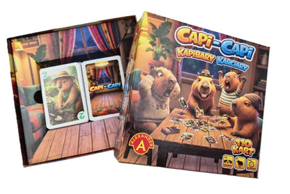 CAPI-CAPI Kapibary Karciary Rodz.gra karc.32789