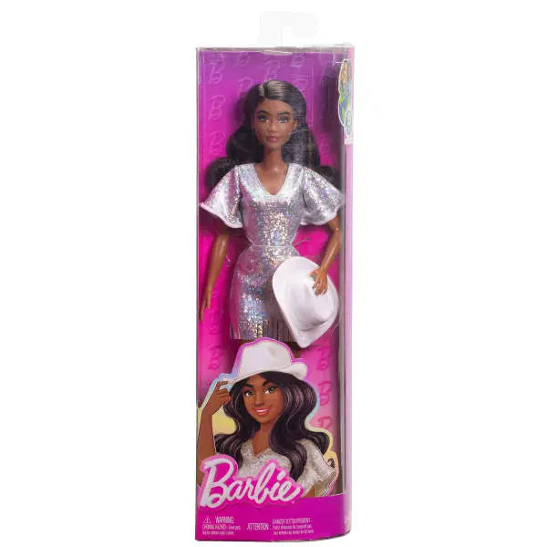 Barbie lalka kowbojka w brokatowej sukience