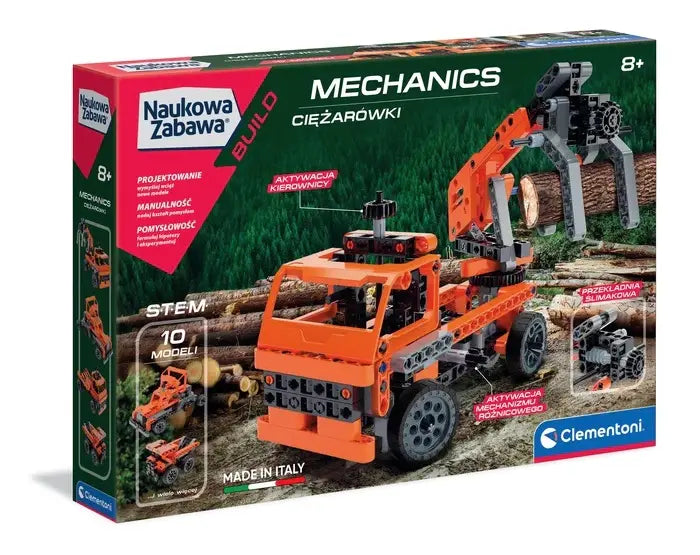 Naukowa zabawa laboratorium mechaniki ciężarówki