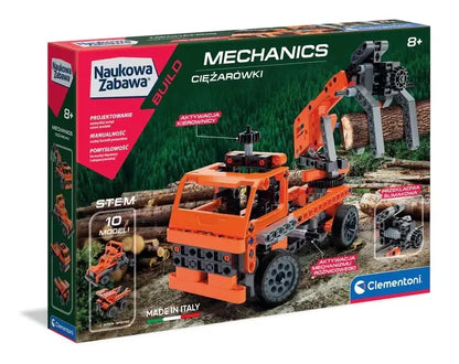 Naukowa zabawa laboratorium mechaniki ciężarówki