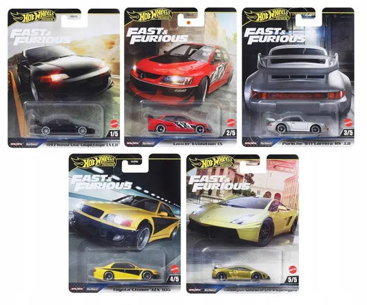 Hot Wheels Premium Szybcy i Wściekli seria 979M - mix