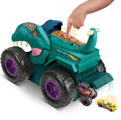 Hot Wheels Monster Truck pożeracz aut mega Wrex
