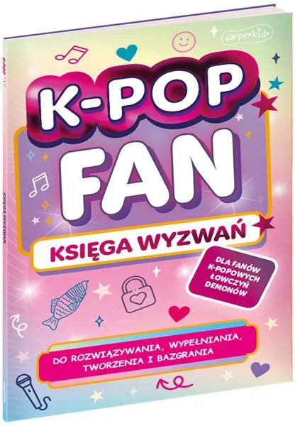 Książeczka - K-Pop Fan Księga wyzwań