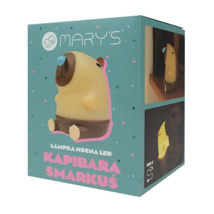 Lampka nocna LED - Kapibara Smarkuś