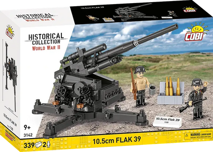 Klocki WWII - 10,5 cm Flak 39, 339 kl.