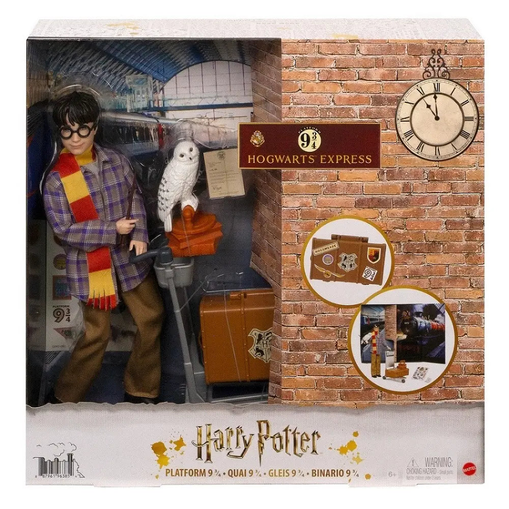 Harry potter peron 9¾ zestaw z lalką