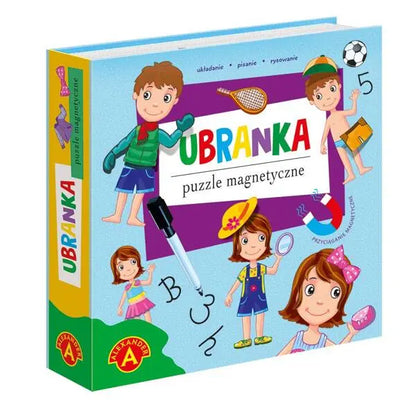 Puzzle magnetyczne układanka Ubranka 26801