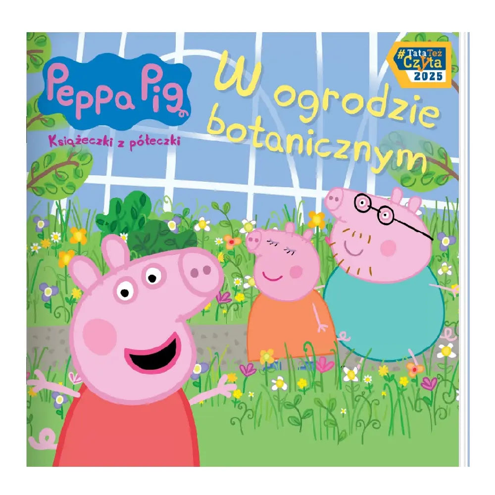 Świnka peppa książeczki z półeczki cz92 w ogrodzie botanicznym