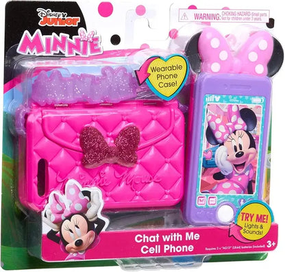 Myszka Minnie, zestaw z telefonem komórkowym
