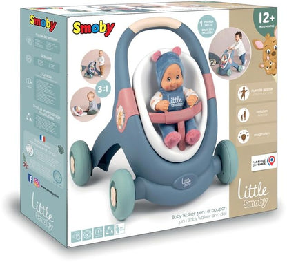 Smoby Little chodzik 3w1 z lalką