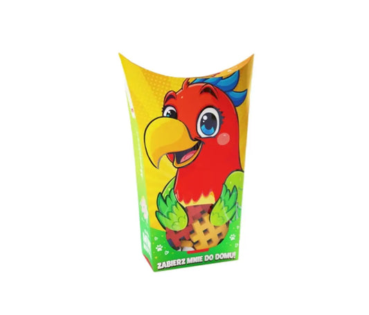 Klocki wafle mini pocket pets papuga