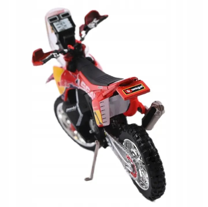Model motocykl KTM Gasgas RX450F Dakar 2023 1:18