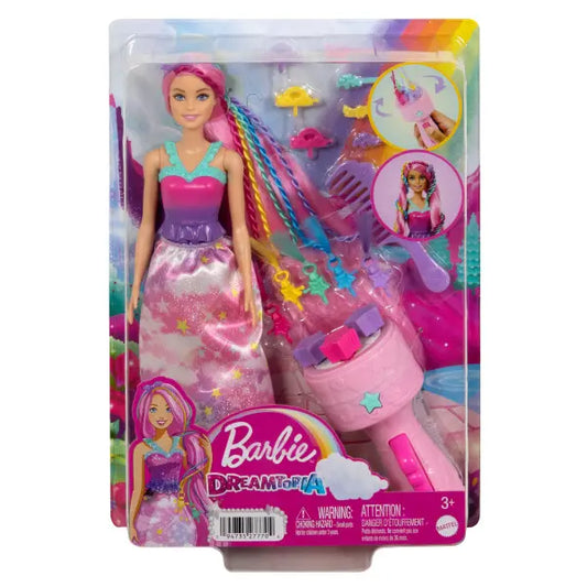 Barbie Dreamtopia - Księżniczka Zakręcone pasemka