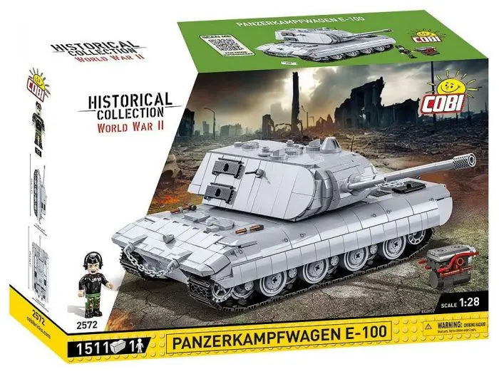 Hc wwii panzerkampfwagen e-100 1511 klocki