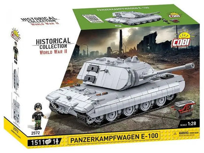 Hc wwii panzerkampfwagen e-100 1511 klocki