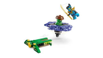 Lego Ninjago - Nya kontra zmutowany potwór na spinnerze