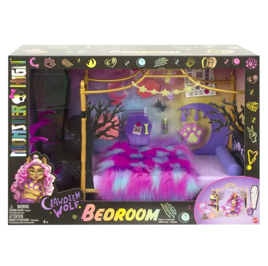 Monster high sypialnia clawdeen wolf