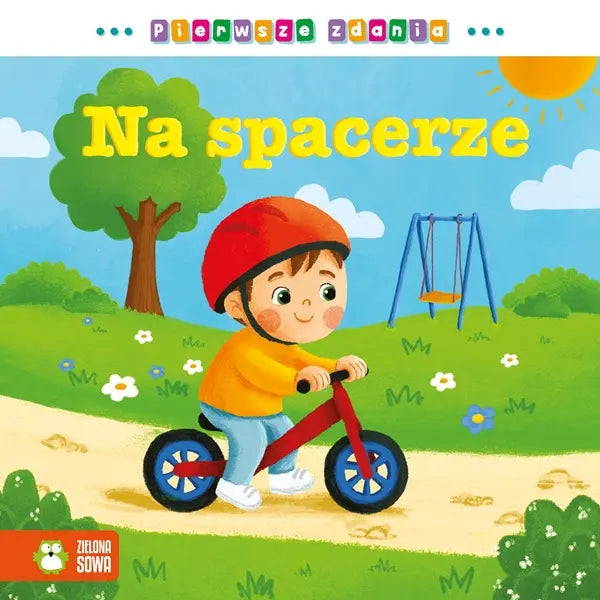 Książeczka - Pierwsze zdania. Na spacerze