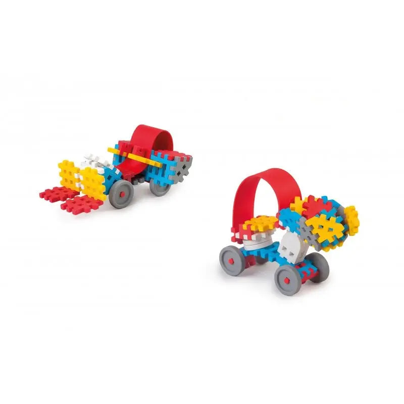 Klocki wafle mini 35 szt. konstrukcyjne - chłopiec